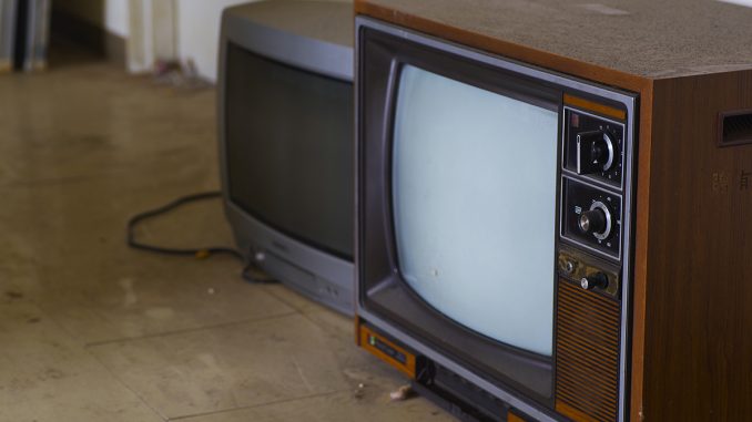 昔のテレビ